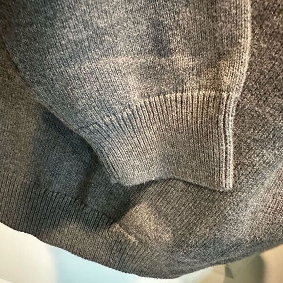 NWT Goodthreads- Men’s Gray Long Sleeve Crew Neck Cotton Sweater - Size XL - Picture 6 of 6